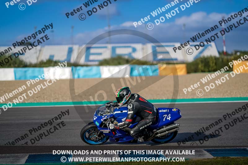 25 to 27th november 2017;Jerez;event digital images;motorbikes;no limits;peter wileman photography;trackday;trackday digital images